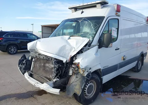 2009 Dodge Sprinter 2500 z USA, uszkodzony, nr VIN WD0PE7AD595421522